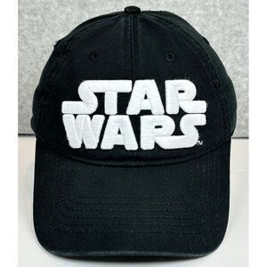Star‎ Wars Lucas Films Hat Cap Black Strap Back Adjustable Raised Embroidery